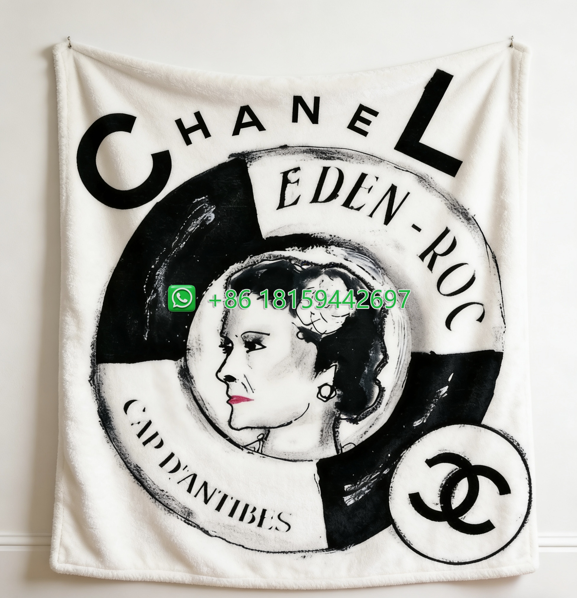 Chanel Throw Blankets